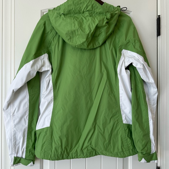 Columbia Women's XL Green Rain Jacket - Picture 3 of 3